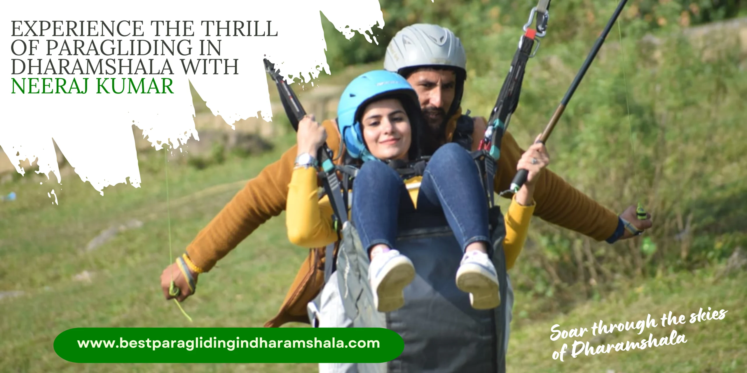 Experience the Thrill of Paragliding in Dharamshala with Neeraj Kumar