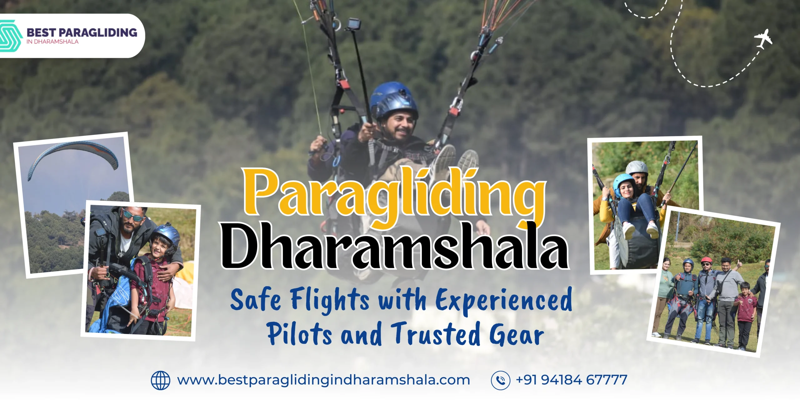 Dharamshala Paragliding: Safe Flights with Experienced Pilots and Trusted Gear